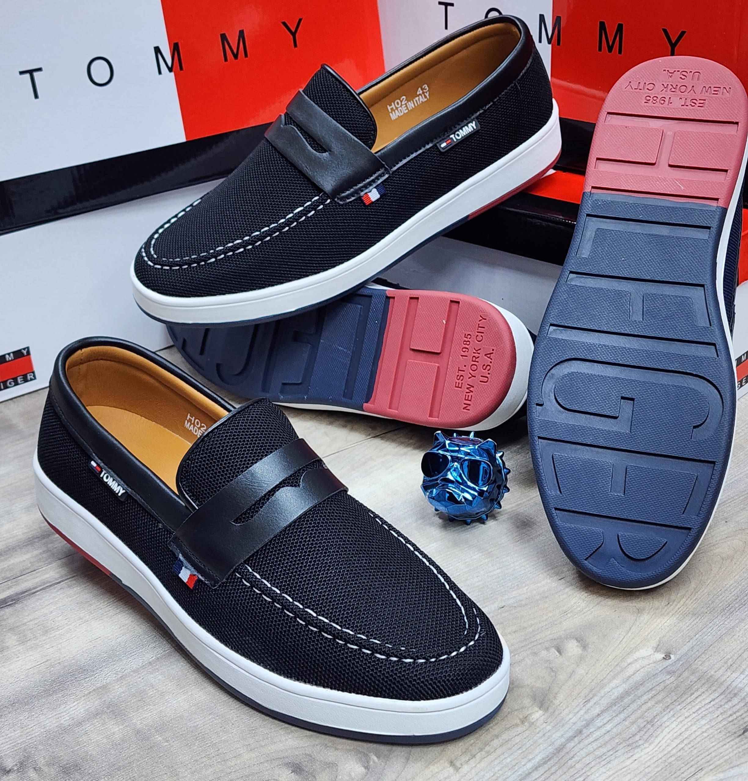 2. Black Loafers